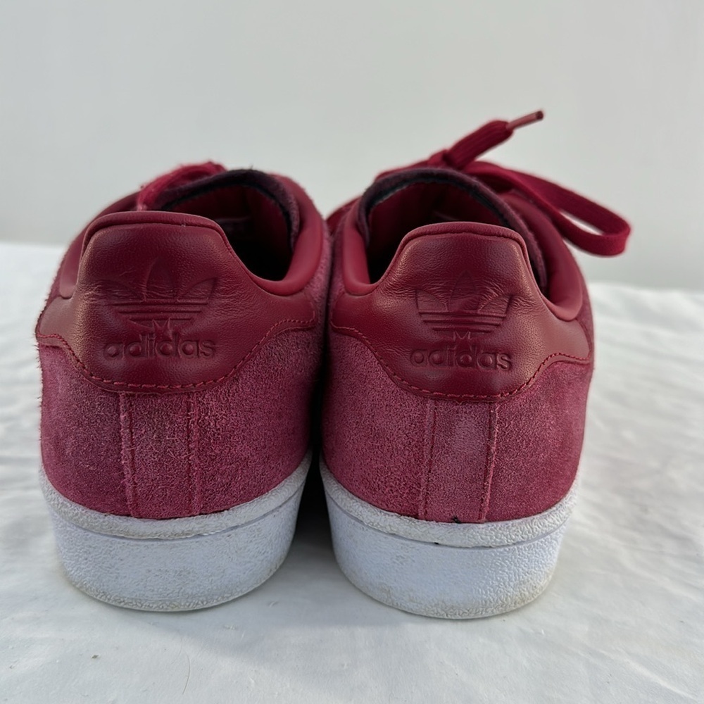 Adidas Superstar Pink Suede Sneakers - Picture 5 of 11